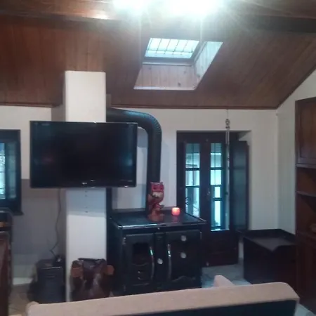 Casa Del Rustico, Indipendente Vista Sacra Con Dipinto Villa *