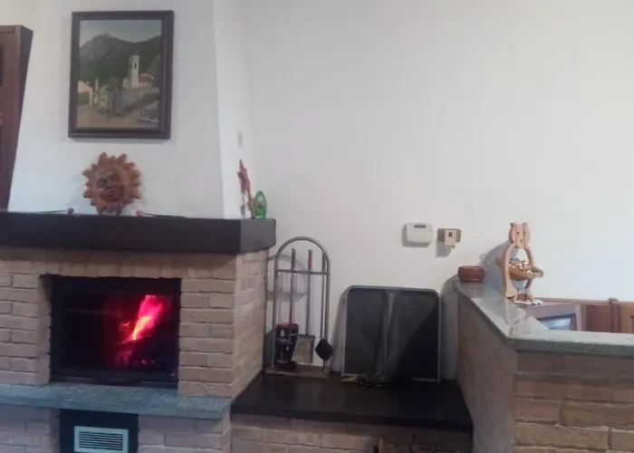 Villa Casa Del Rustico, Indipendente Vista Sacra Con Dipinto Caprie