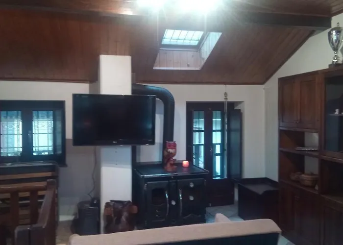 Casa Del Rustico, Indipendente Vista Sacra Con Dipinto Villa *