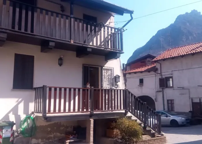 Casa Del Rustico, Indipendente Vista Sacra Con Dipinto *