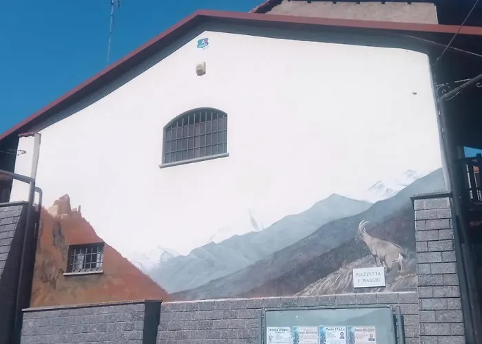 Casa Del Rustico, Indipendente Vista Sacra Con Dipinto Villa Caprie